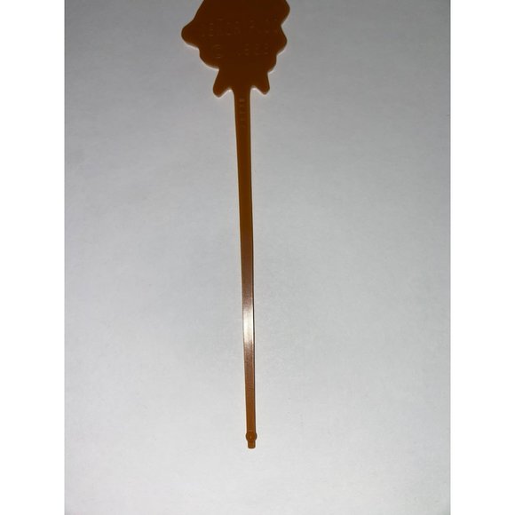 Senor Pico Vintage Logo 1966 Brown Swizzle Stick - Picture 4 of 5